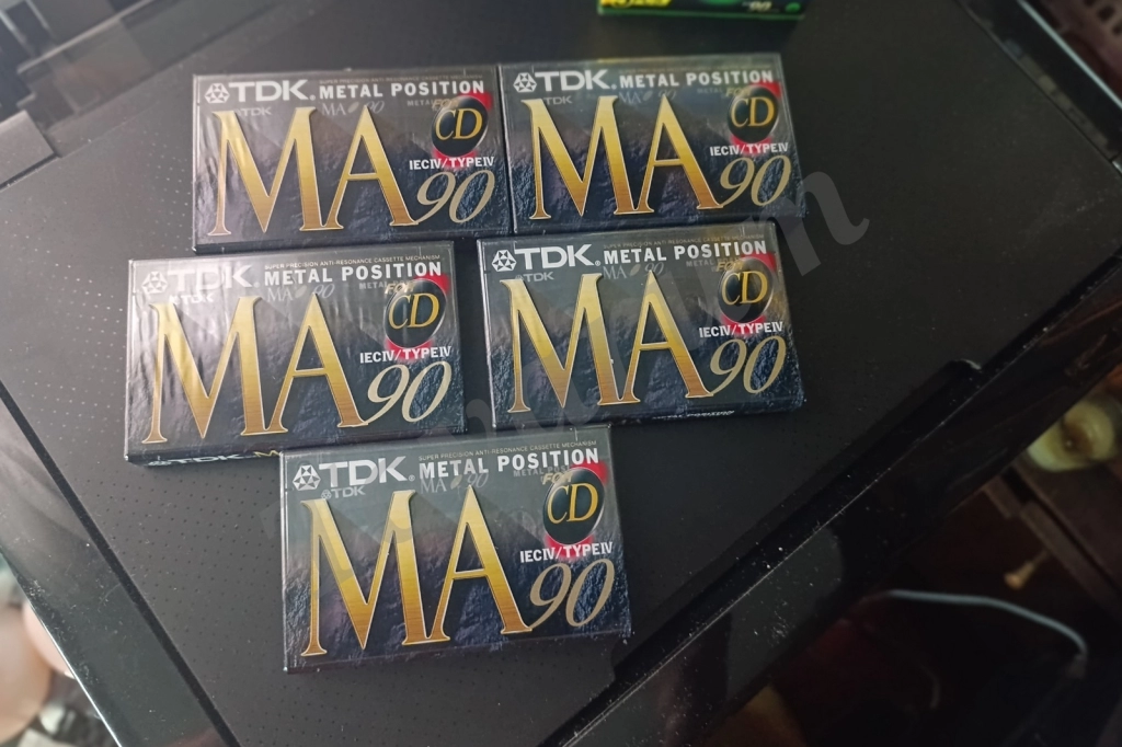 Аудиокассеты TDK MA-90 Новые, запечатанные!