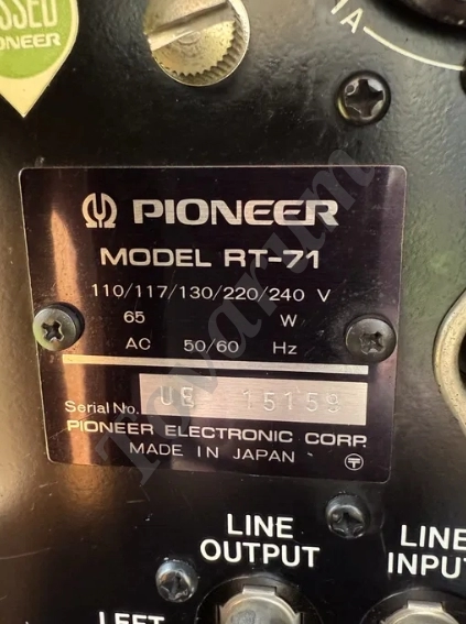 Магнитофон бобинный PIONEER