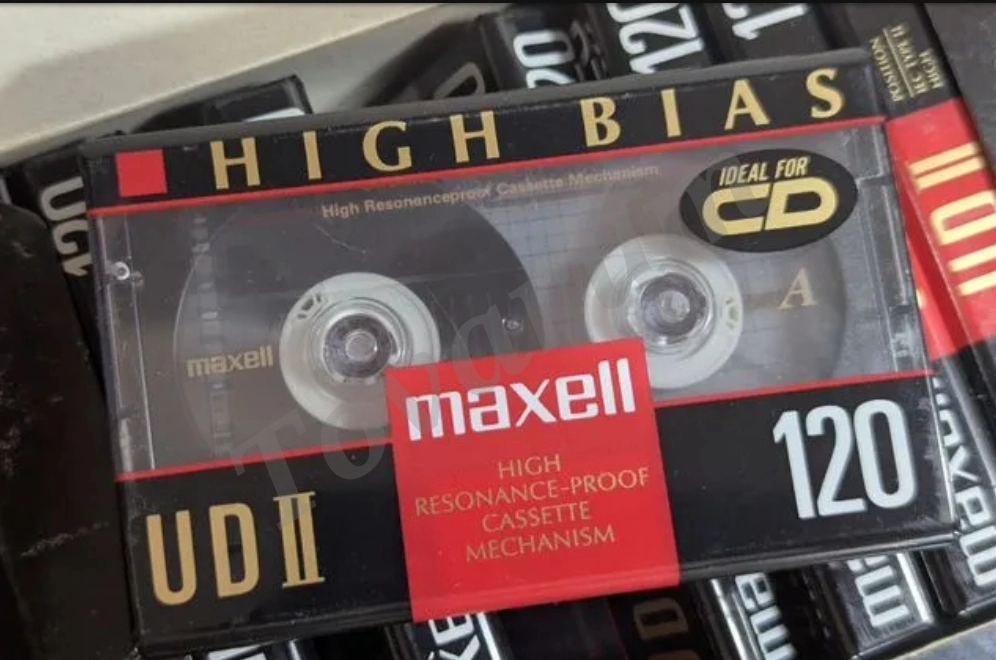 Аудиокассеты Maxell UD II 120 Crome! Новые!