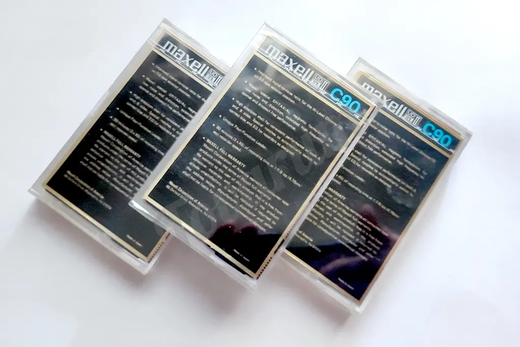 Аудиокассеты Maxell UD XL II C90 Новые!
