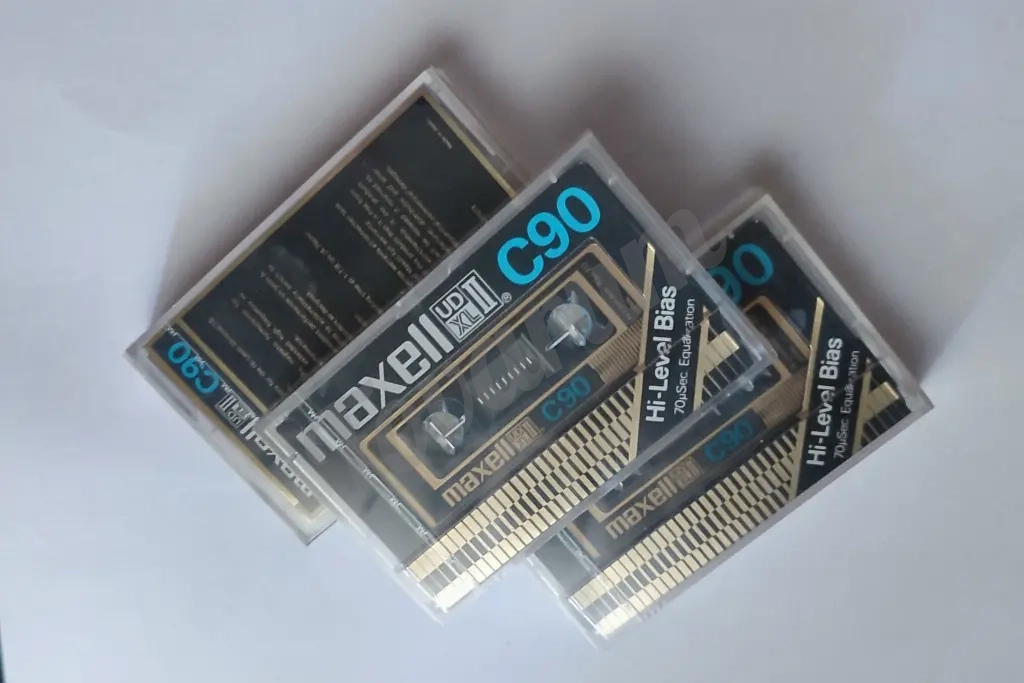 Аудиокассеты Maxell UD XL II C90 Новые!