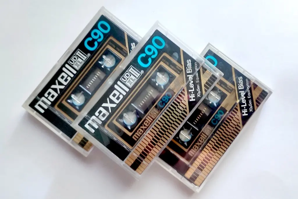 Аудиокассеты Maxell UD XL II C90 Новые!