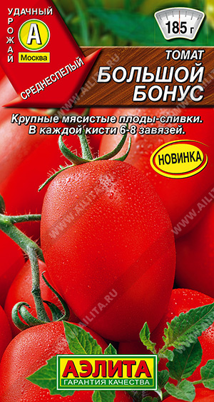 Томат Большой бонус 0,2 гр (Аэлита)